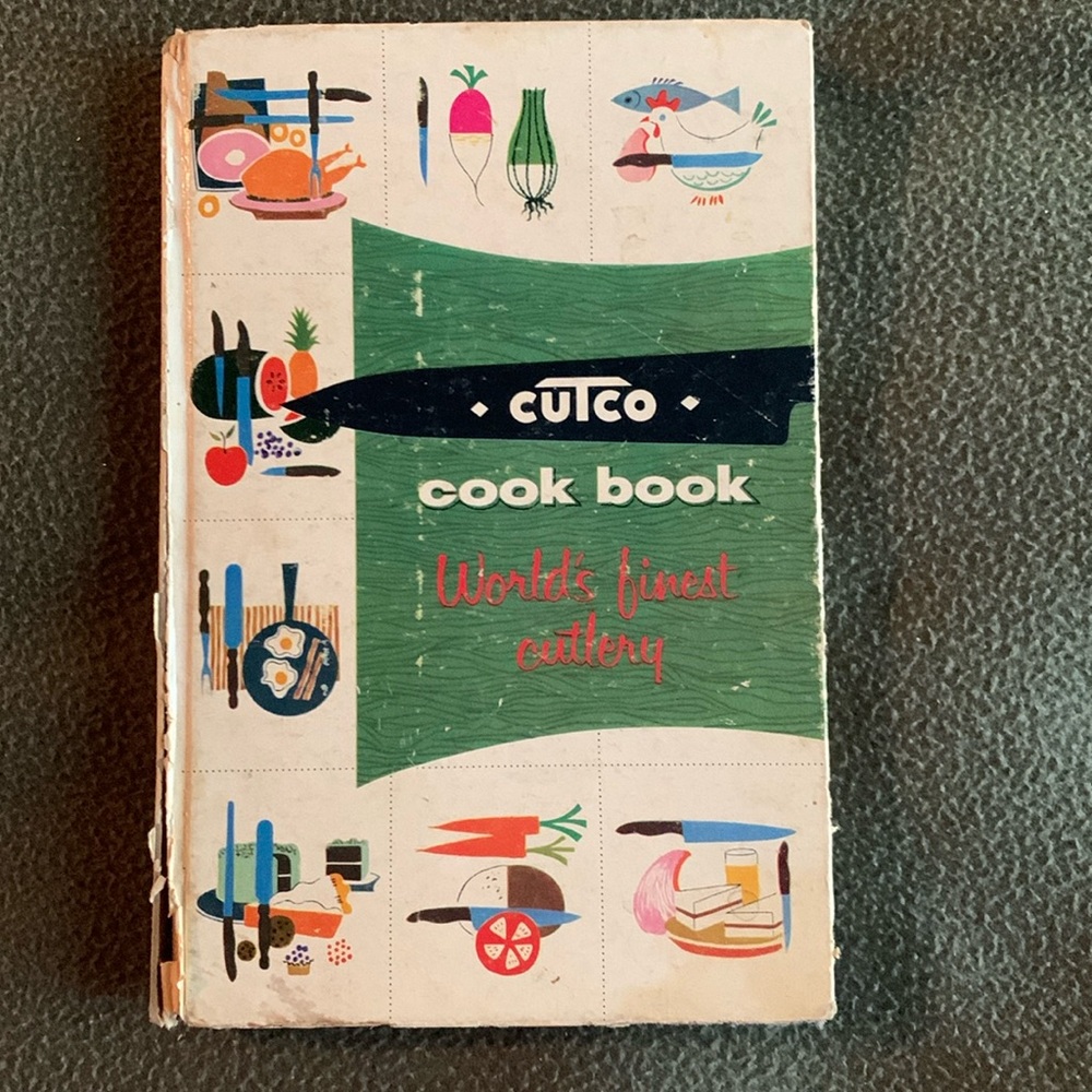 Vintage Cutco cook book. Meat and Poultry. 1956. Approx 5 1/2” x 8 1/2”